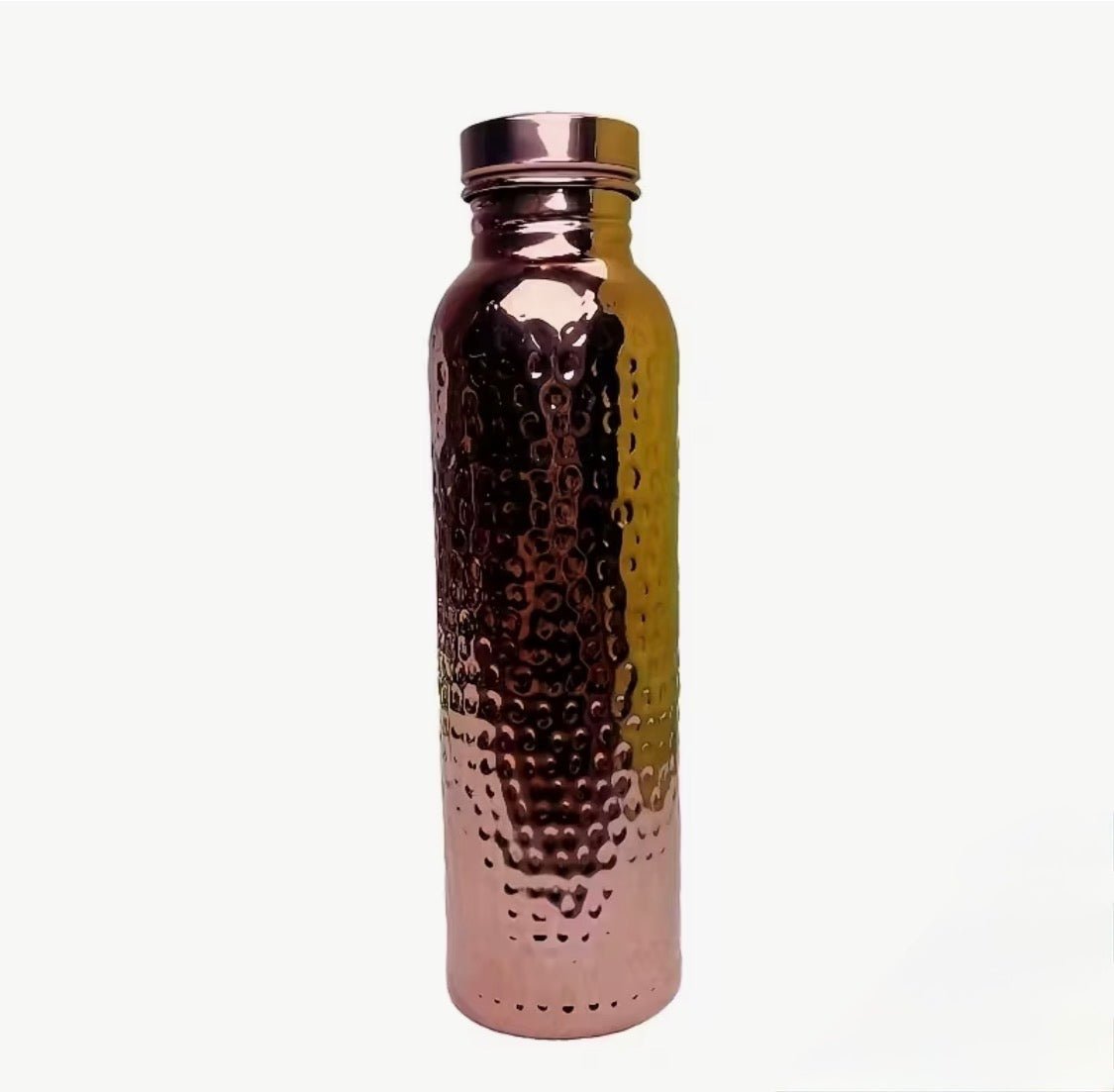Bouteille en Cuivre Martelé 800ml — Ayurvédique & Anti-Bactérienne | Élégance au Quotidien - MoonRose
