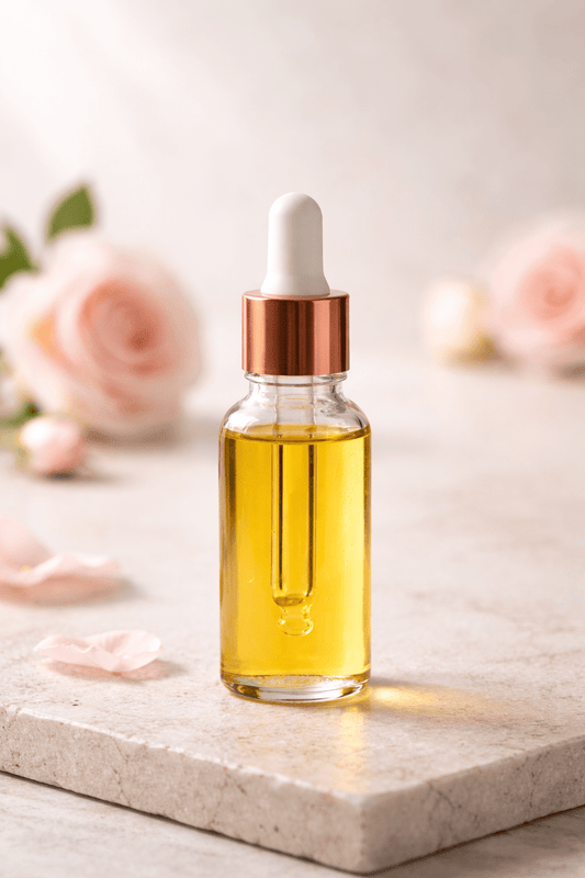 Soin Visage Peau au Soleil — Rose de Damas & Miel | Hydratation & Éclat - MoonRose