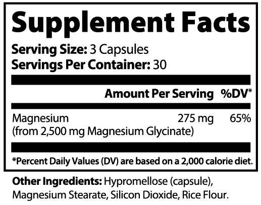 Magnésium Bisglycinate – Formule Haute Assimilation