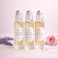 Ensemble d'huiles essentielles Rose Enchantée de MoonRose pour une routine visage naturelle à base de rose.