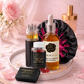Cure Holistique « Éclat & Pousse » – Gummies In + Soin Out (Bonnet en Satin OFFERT)