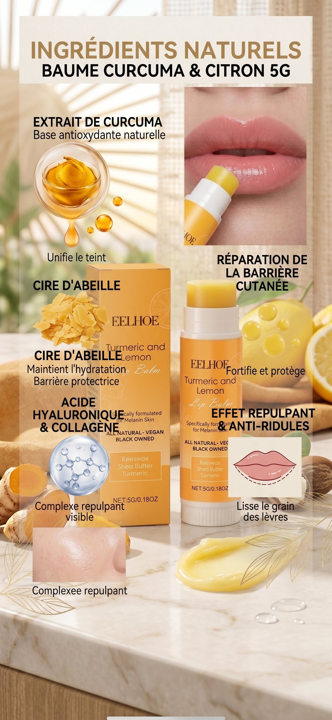 Collection Soins des Lèvres Experts - Haute Hydratation & Cible Active