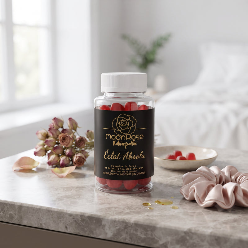 Éclat Absolu — Gummies Cheveux, Peau & Ongles | Beauté de l’Intérieur