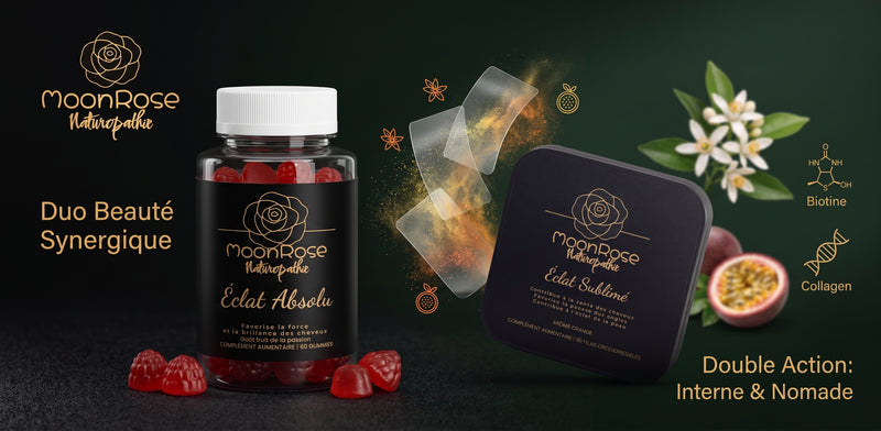 Rituel In — Duo Beauté Ultime Cheveux, Peau & Ongles | Soin Intérieur & Extérieur