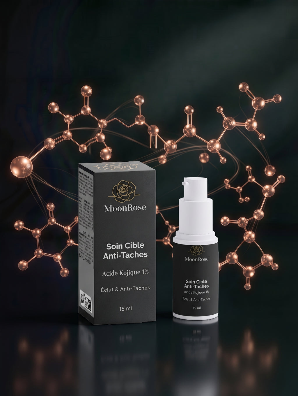 Soin Ciblé Anti-Taches — Acide Kojique 1% & Éclat