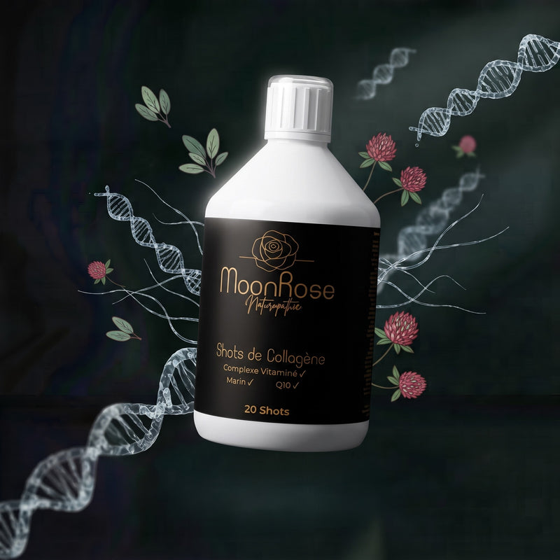Shots de Collagène Marin — Cure Anti-Âge Liquide | 500ml