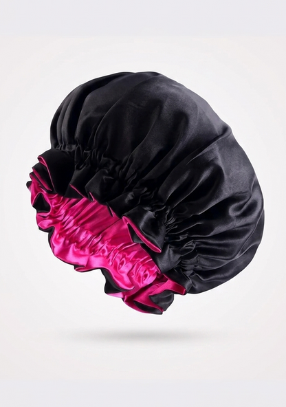 Bonnet de Nuit en Satin Premium — Protection & Soin Capillaire Nocturne