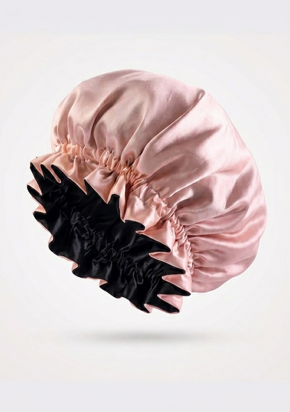 Bonnet de Nuit en Satin Premium — Protection & Soin Capillaire Nocturne