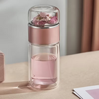 Bouteille Infuseur à Thé en Verre – Rituel Bien-être au Quotidien