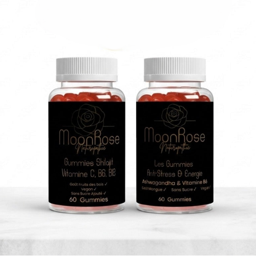 Duo Gummies Anti-Stress + Détox — Sérénité & Légèreté au Quotidien