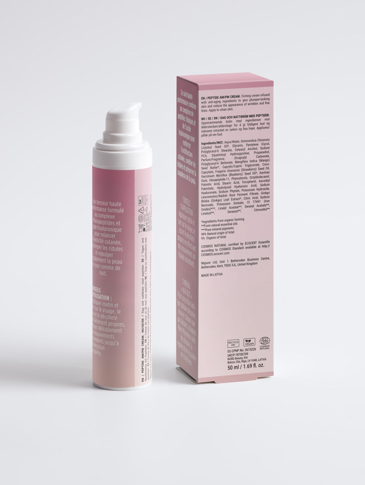 Crème Visage aux Peptides AM/PM