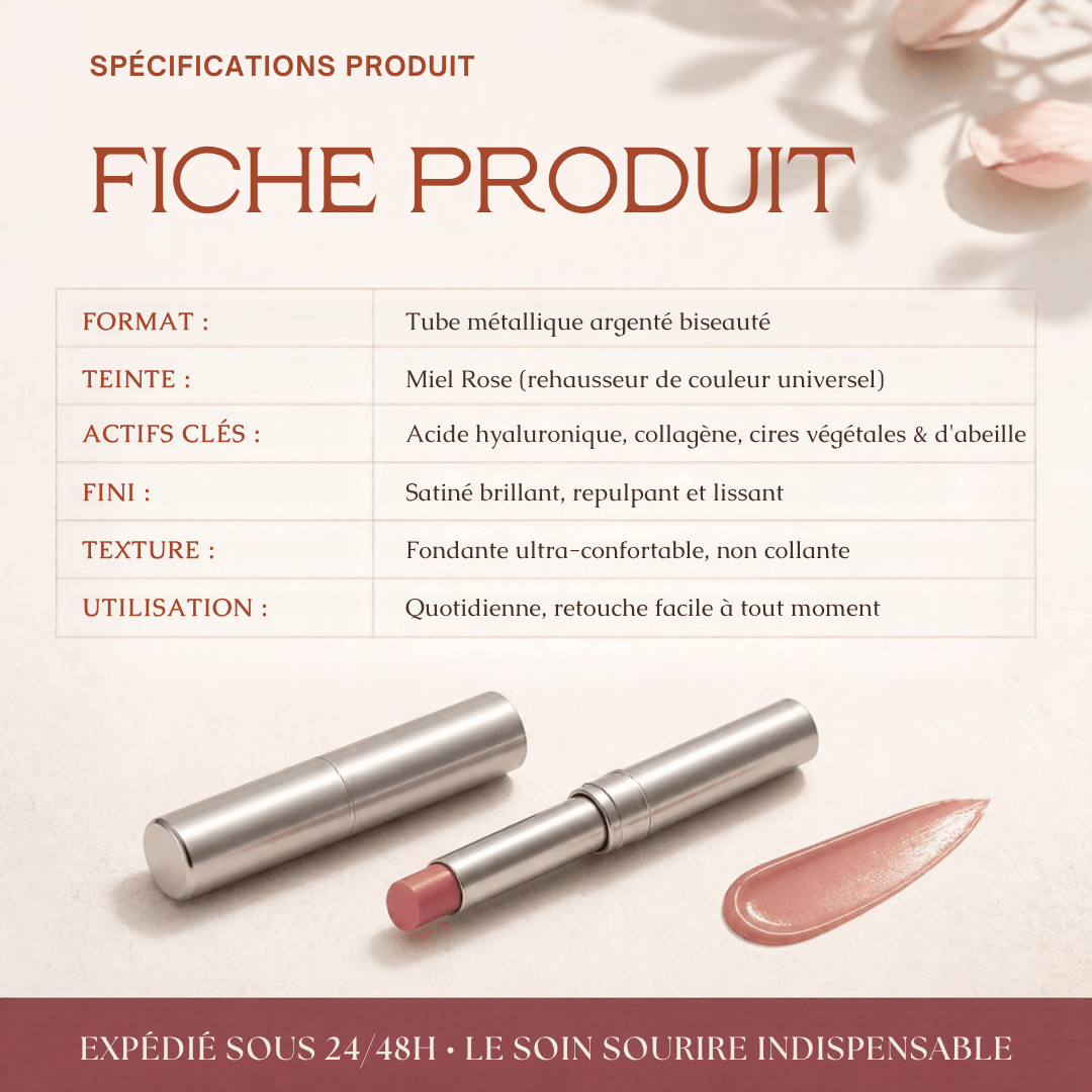Baumes Soins des Lèvres Miel Teinté - MoonRose