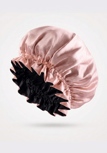 Bonnet de Nuit en Satin Premium — Protection & Soin Capillaire Nocturne - MoonRose