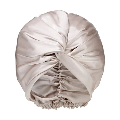 Bonnet en Soie de Mûrier | Turban Nuit Luxe - MoonRose