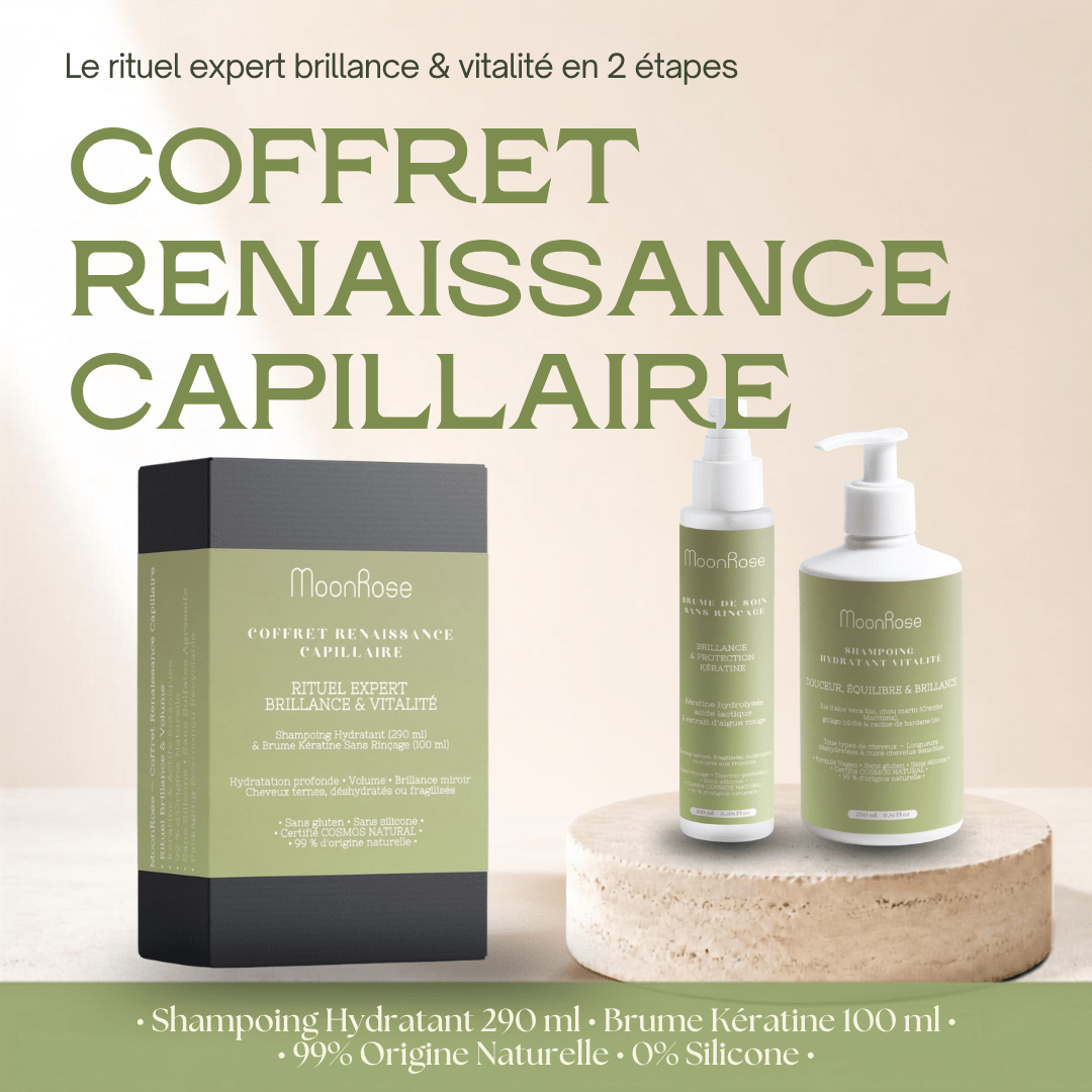 COFFRET RENAISSANCE CAPILLAIRE — Shampooing & Brume Kératine - MoonRose