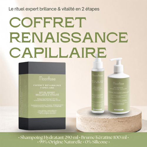COFFRET RENAISSANCE CAPILLAIRE — Shampooing & Brume Kératine - MoonRose