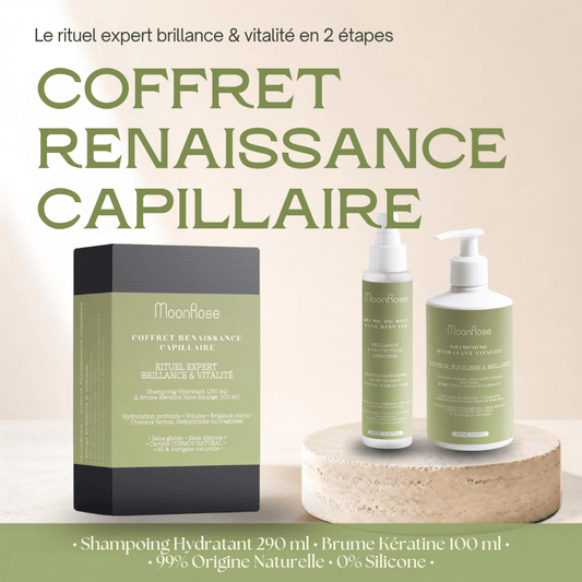 COFFRET RENAISSANCE CAPILLAIRE — Shampooing & Brume Kératine - MoonRose