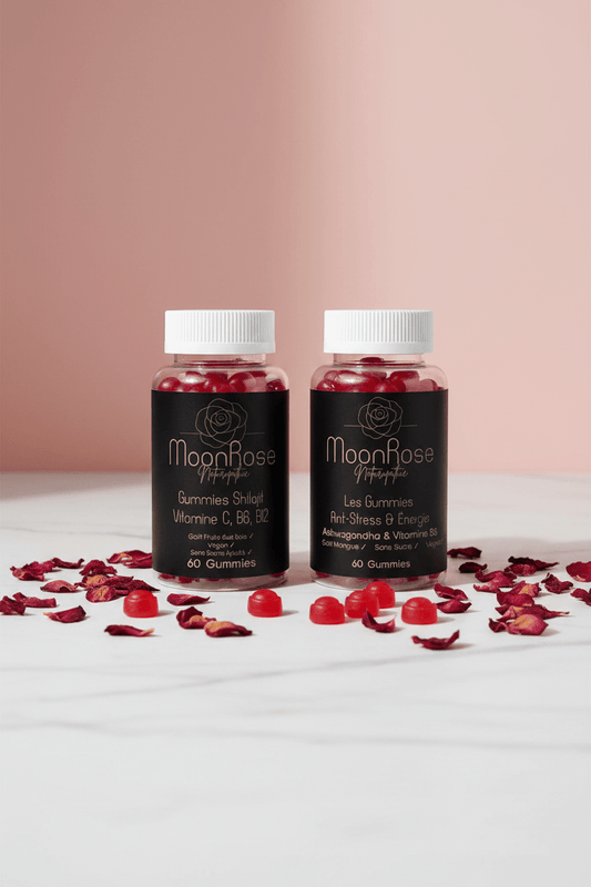 Duo Gummies Anti-Stress + Vitalité - MoonRose