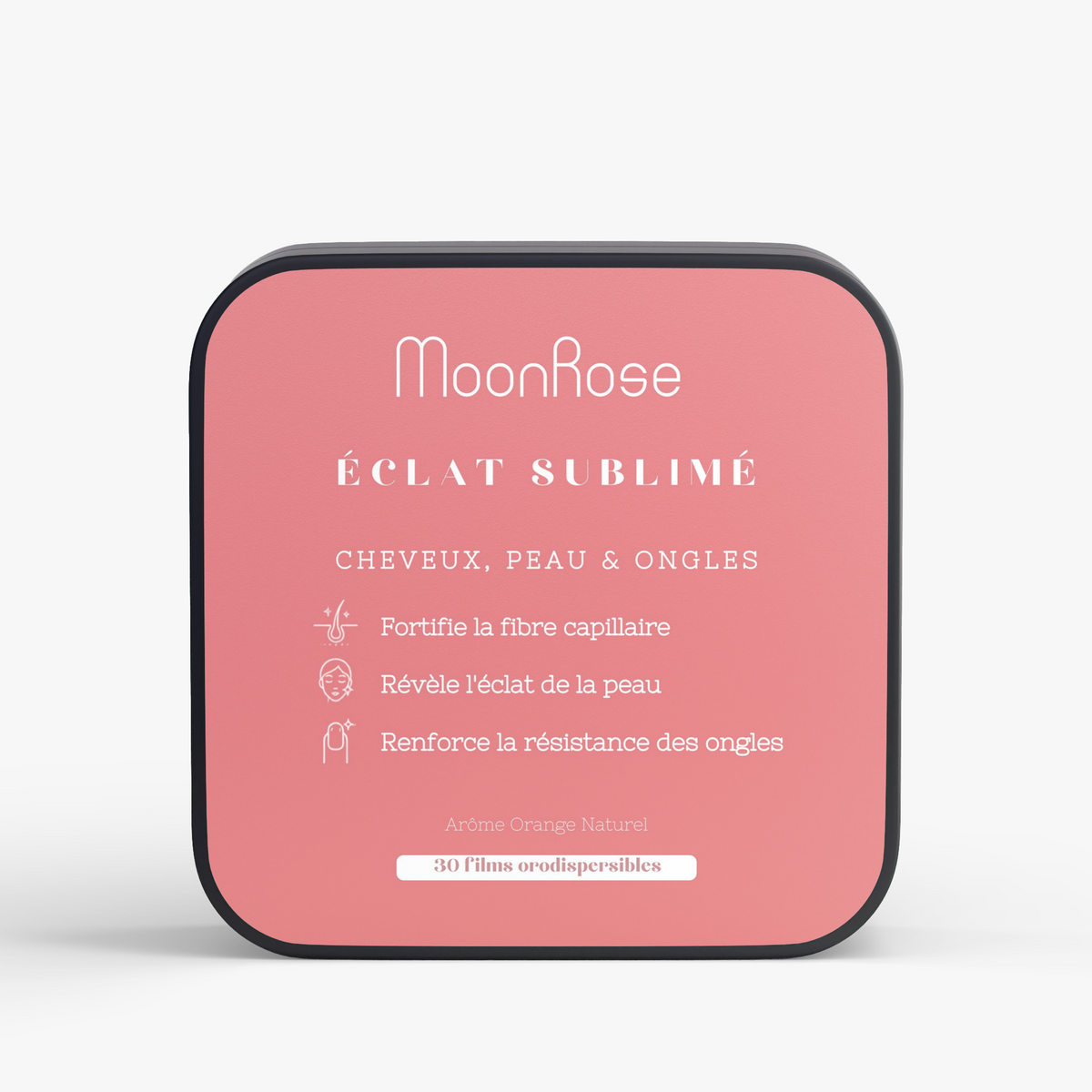 Éclat Sublimé - cheveux, peau, ongles — Films Orodispersibles - MoonRose