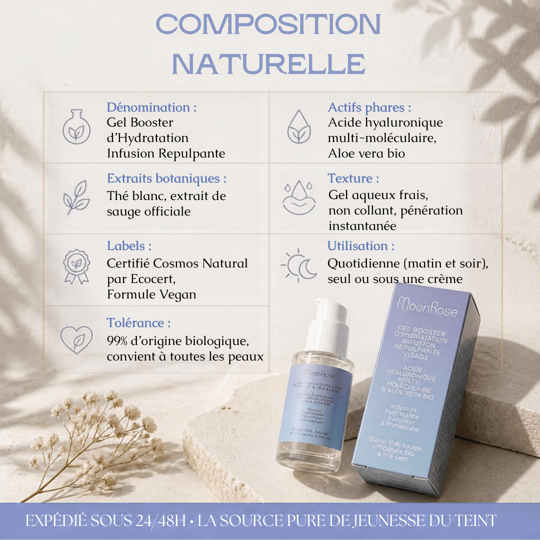 Gel Hydratation Infusion + Éclat Repulpant - MoonRose