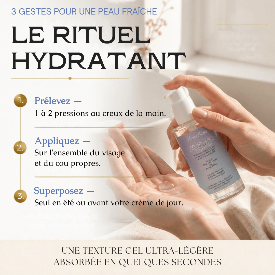 Gel Hydratation Infusion + Éclat Repulpant - MoonRose
