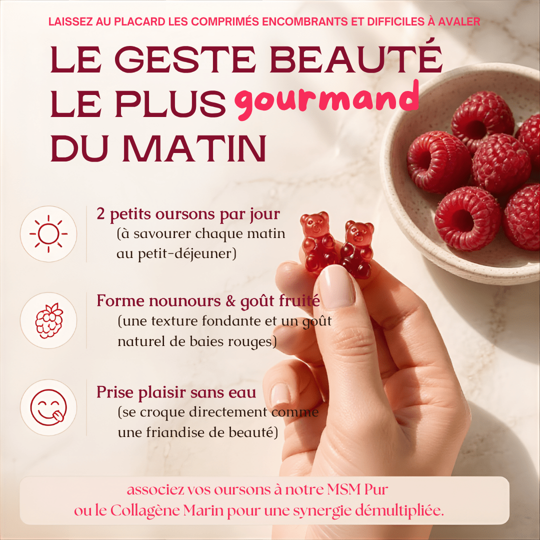 Gummies Éclat Absolu — 60 Gummies — 14 actifs ciblés dans une formule - MoonRose