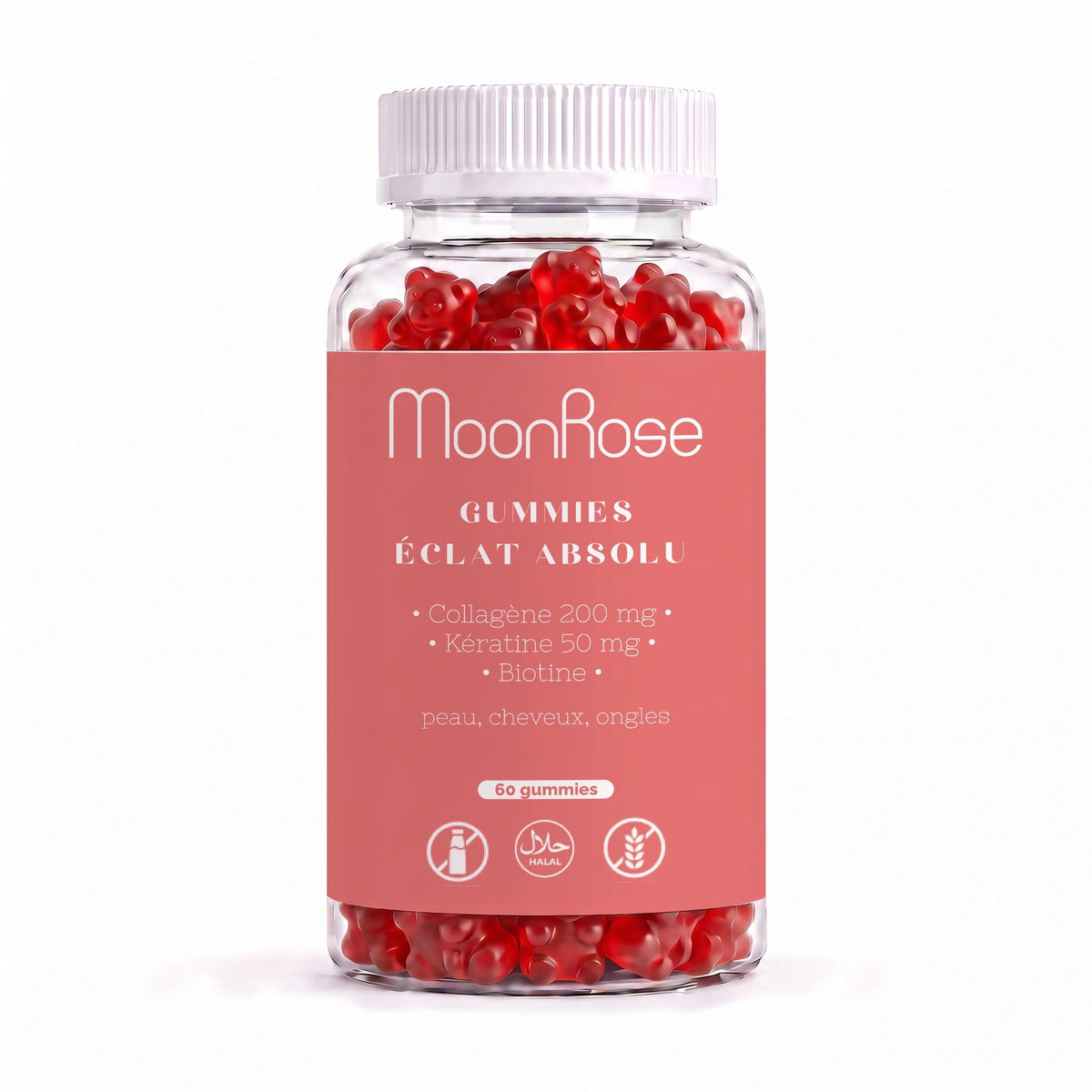 Gummies Éclat Asolu — 60 Gummies - MoonRose