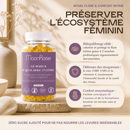 Gummies Équilibre Intime — 60 Gummies - MoonRose