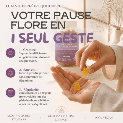 Gummies Équilibre Intime — 60 Gummies - MoonRose