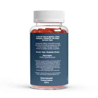 Gummies Vitalité - Ashwagandha, Mélisse, Camomille, Lavande - MoonRose