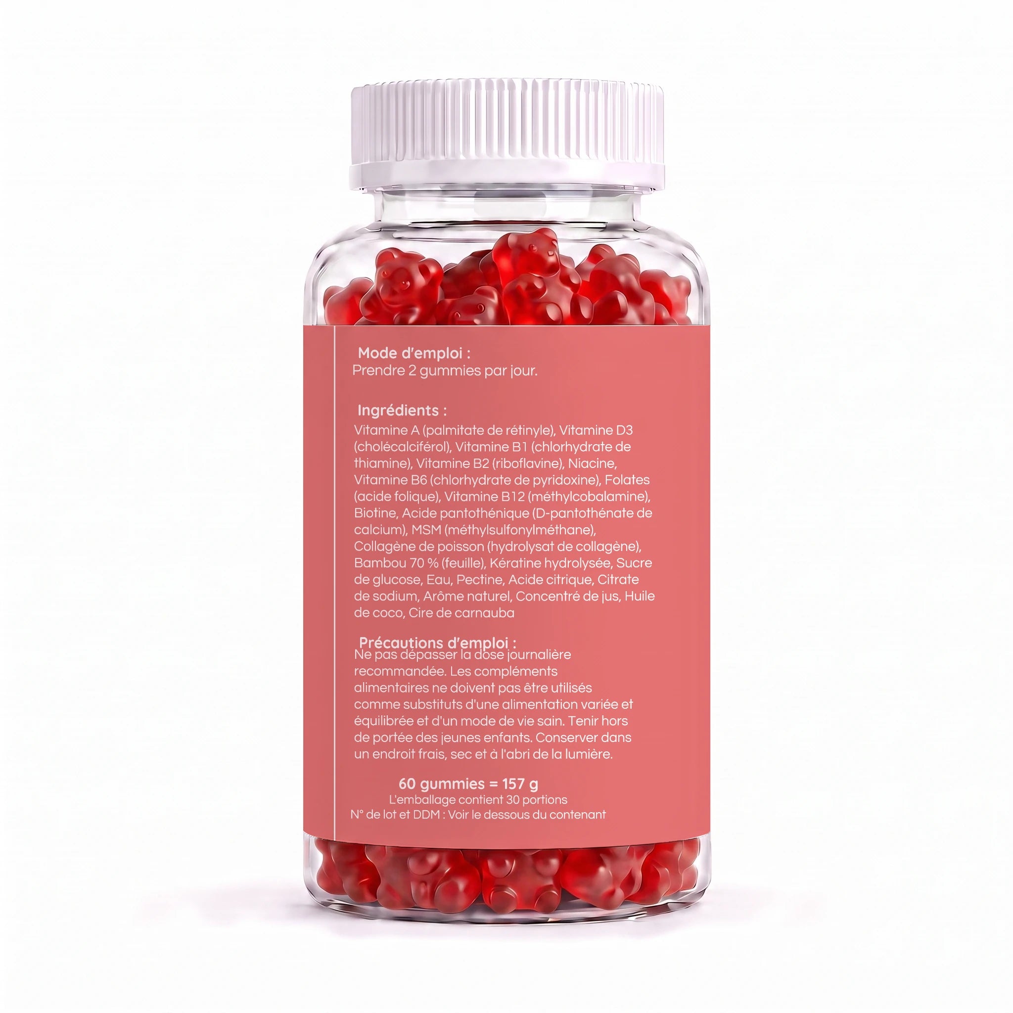 Gummies Éclat Asolu — 60 Gummies