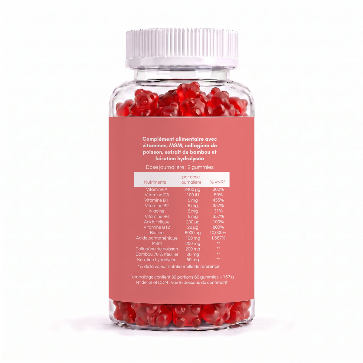Gummies Éclat Asolu — 60 Gummies