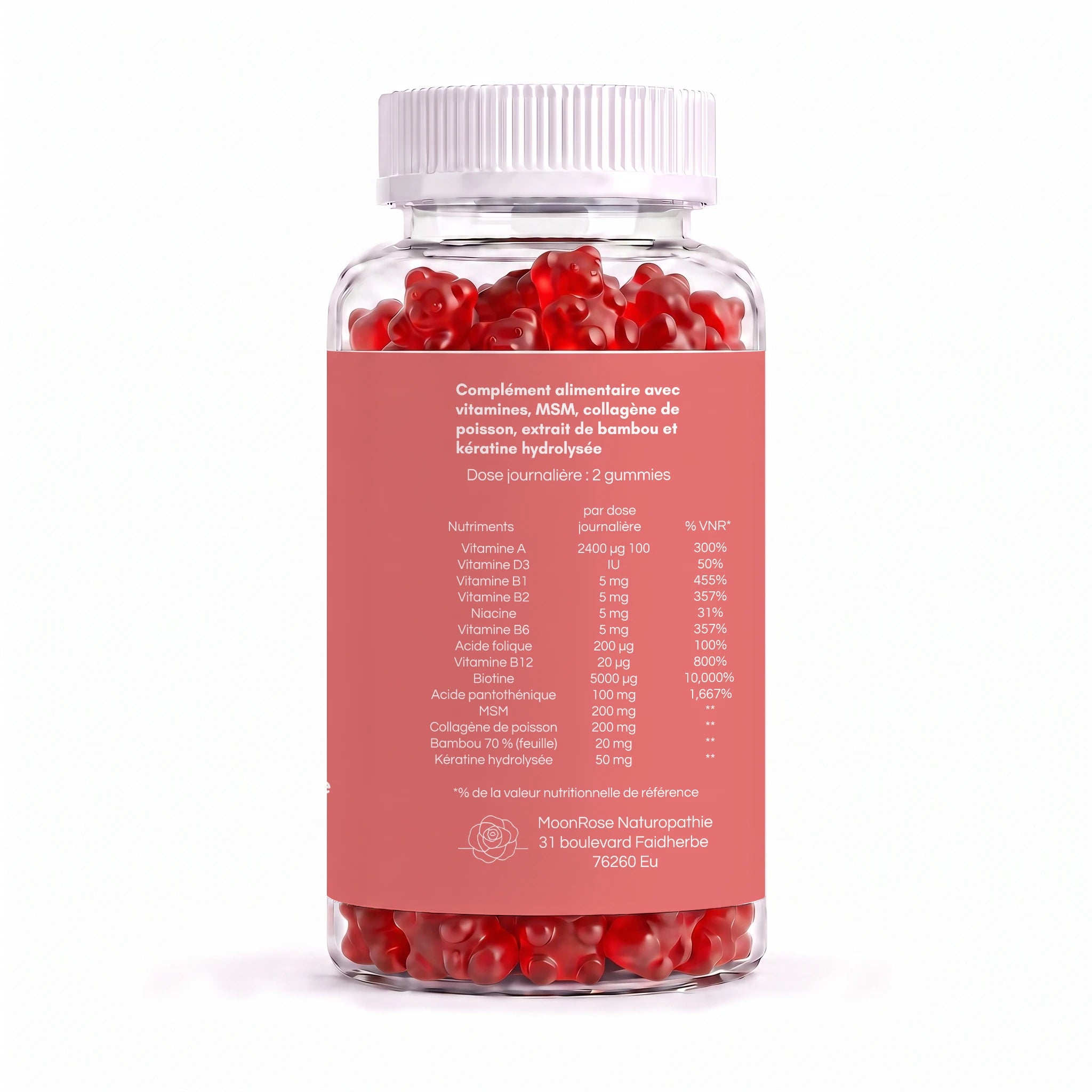 Gummies Éclat Asolu — 60 Gummies