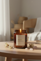 Bougie bien-être MoonRose – ambiance cocooning lumière douce