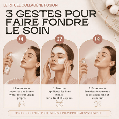 Masques Faciaux au Collagène Soluble — Technologie Bio-Collagen Anti-Âge - MoonRose