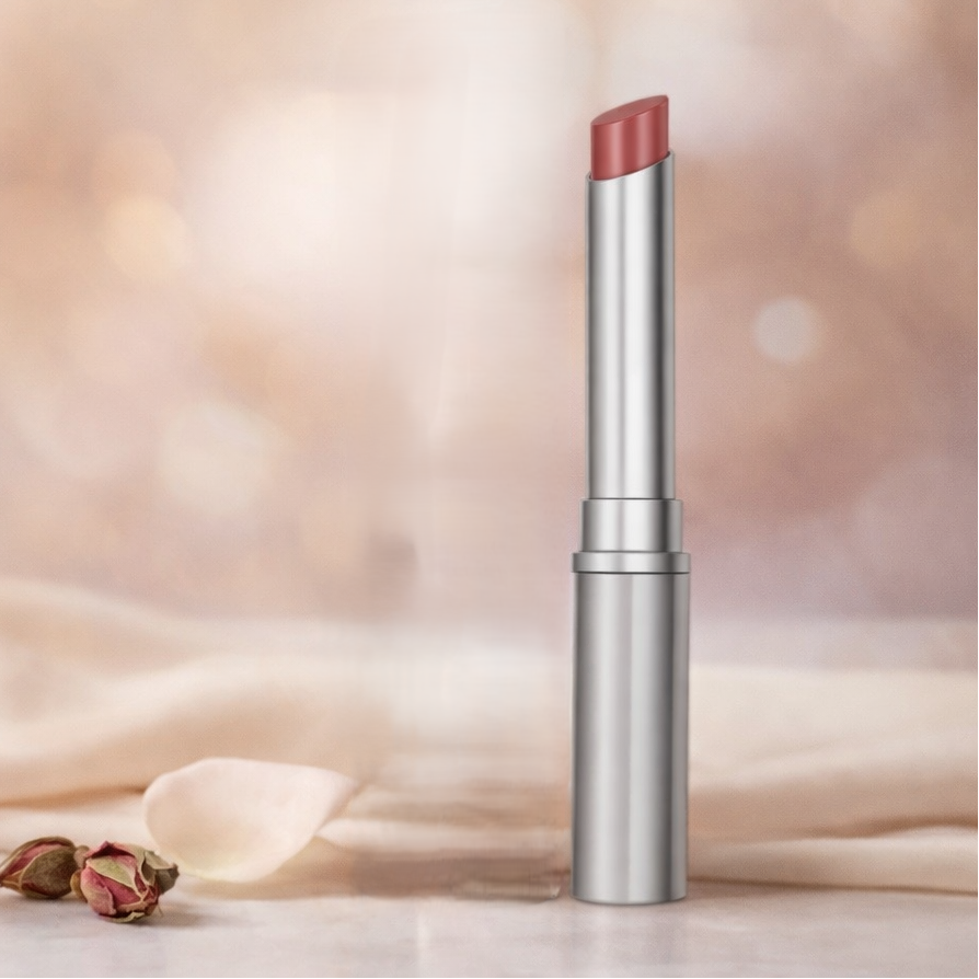 Baume à lèvres réparateur au miel de MoonRose, application sur lèvres gercées, texture douce et nourrissante.