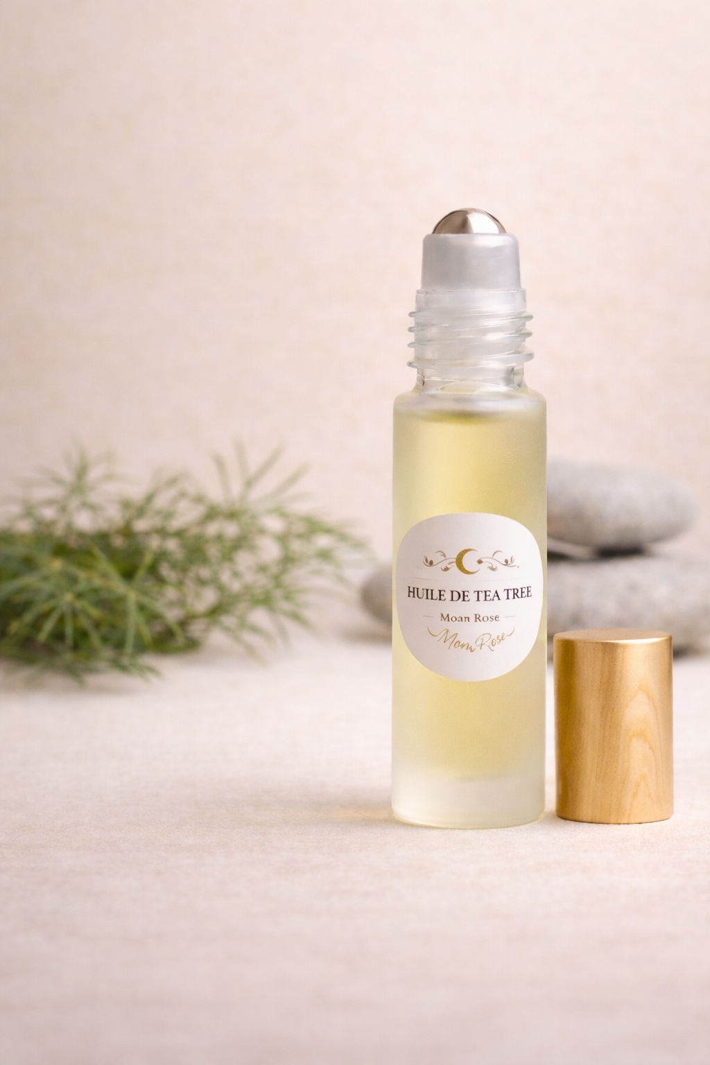 Coffret découverte de 4 huiles naturelles pour le visage de MoonRose, bundle huiles essentielles pour le soin de la peau.