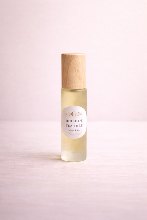 Ensemble d'huiles essentielles MoonRose Purification Éclat pour une routine de peau nette et naturelle, visible dans le pack.