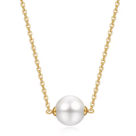Collier MoonRose La Perle de Foi duo rappel spirituel pour toi et une âme chère, or avec pendentifs élégants et symboliques.