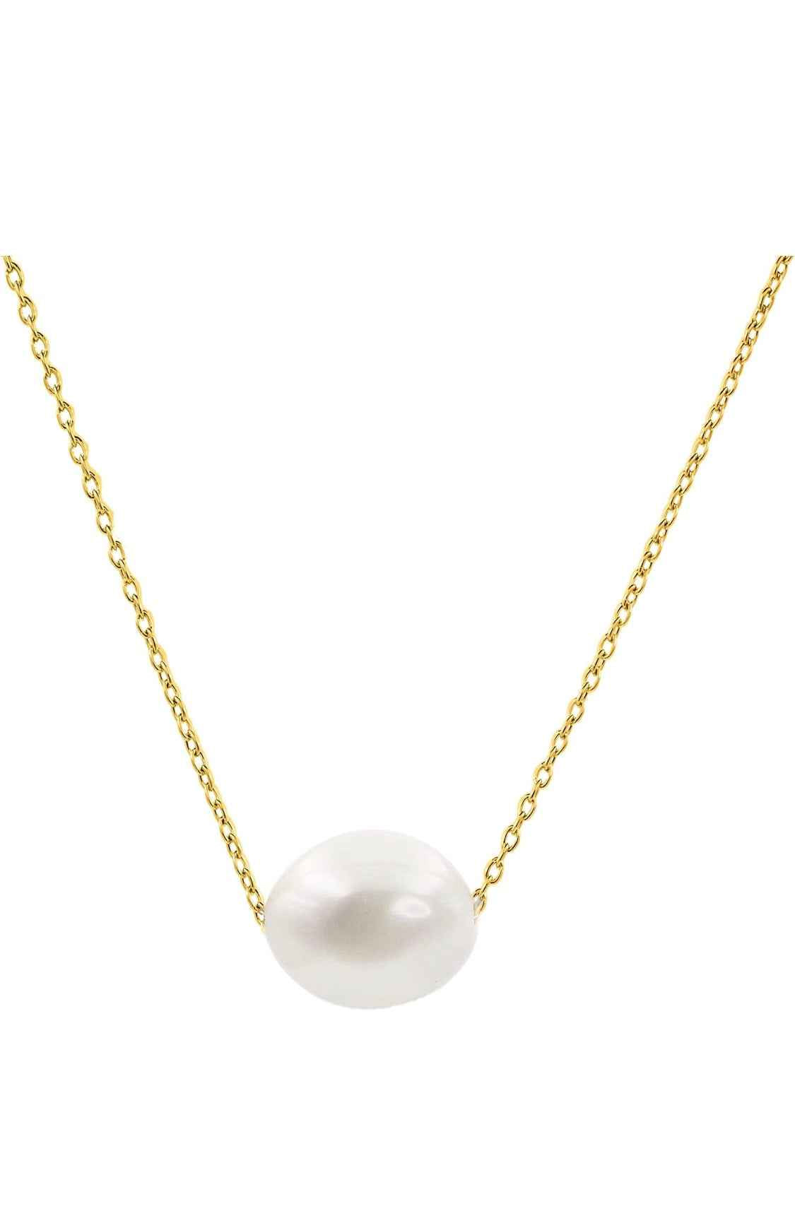 Collier MoonRose La Perle de Foi, duo rappel spirituel pour toi et une âme chère, or avec pendentifs élégants.