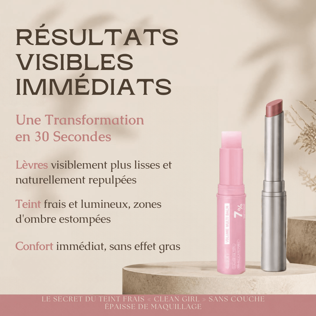 Pack Signature Glow & Rebond : Stick PDRN + Baume Miel Rose - MoonRose