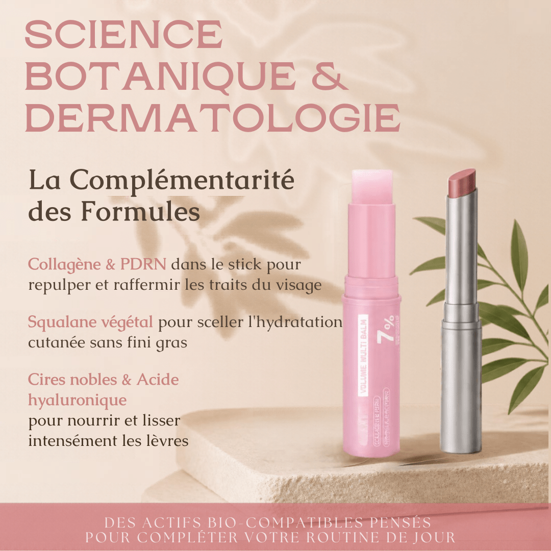 Pack Signature Glow & Rebond : Stick PDRN + Baume Miel Rose - MoonRose