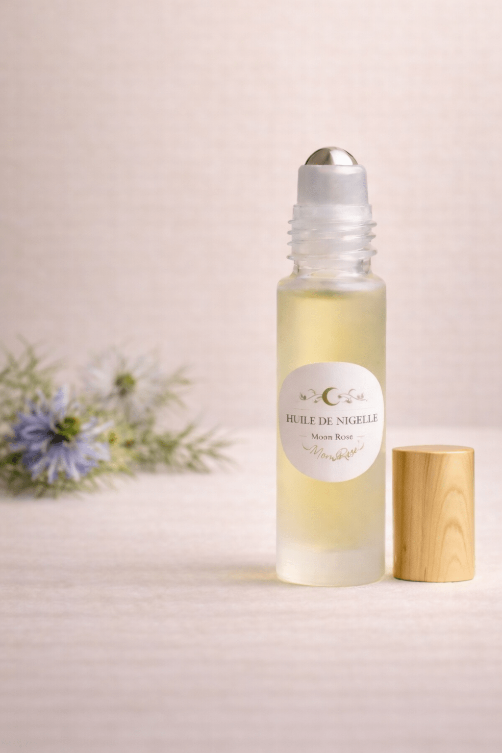 Roll-On Huile de Nigelle — Purifiante & Anti-Imperfections | 10ml - MoonRose