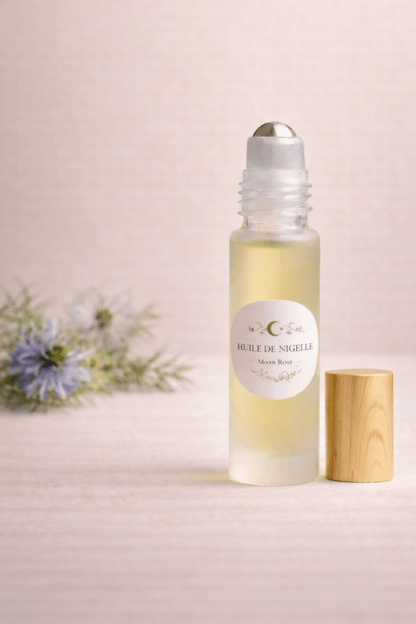 Roll-On Huile de Nigelle — Purifiante & Anti-Imperfections | 10ml - MoonRose