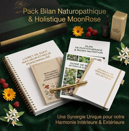 Séance Naturopathie — Consultation Holistique Individuelle 1h30 | Bien-être Sur-Mesure - MoonRose