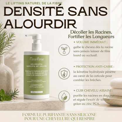 Shampooing Volume à la Kératine - MoonRose