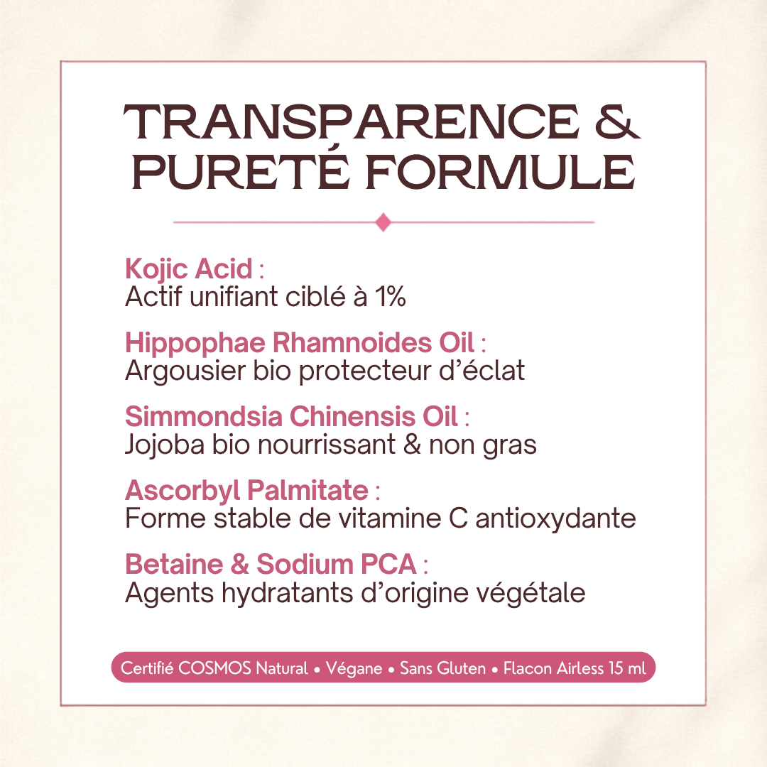 Soin Ciblé Anti-Taches — Acide Kojique 1% - MoonRose