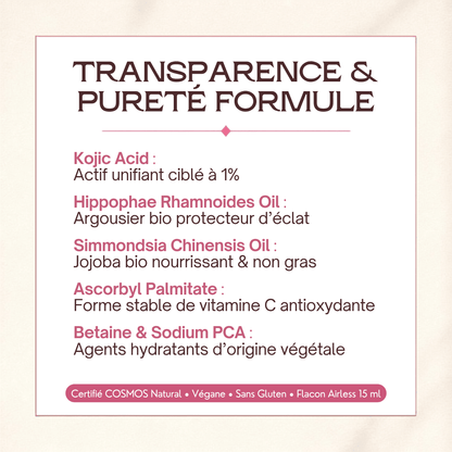 Soin Ciblé Anti-Taches — Acide Kojique 1% - MoonRose