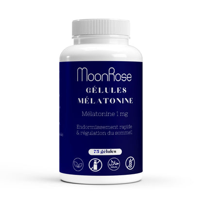 Sommeil Express — Gélules à la Mélatonine - MoonRose