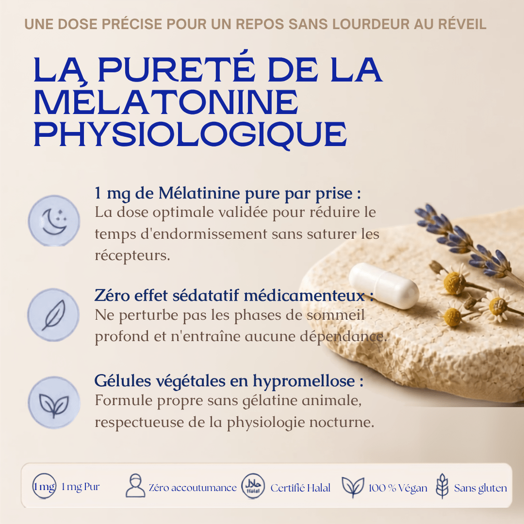 Sommeil Express — Gélules à la Mélatonine - MoonRose